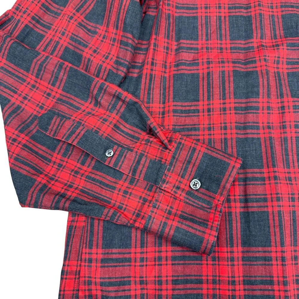 NWOT Men's J. CREW Slim Fit Casual Plaid Button Down Shirt | Size‎ XL
